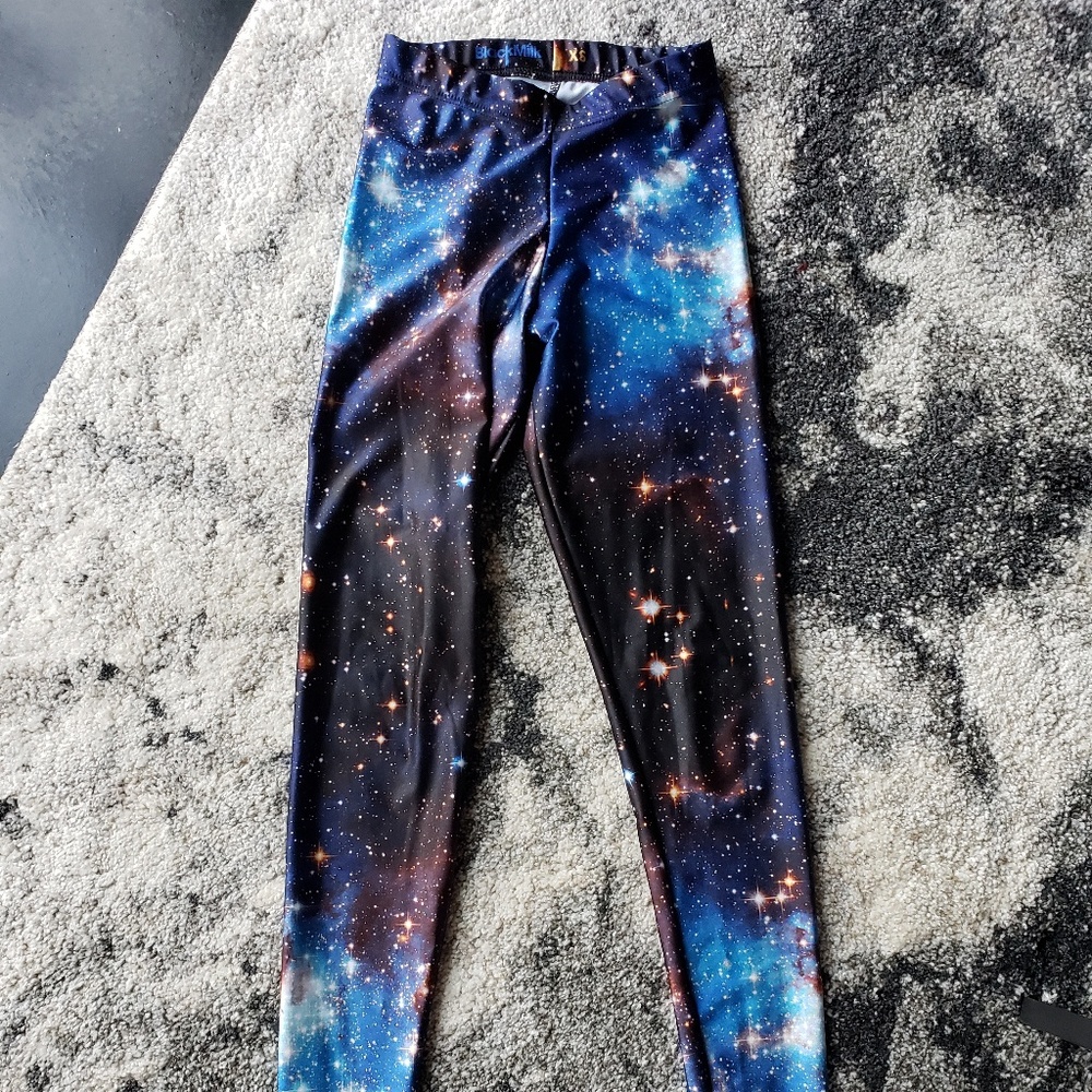 BlackMilk Galaxy Leggings XS